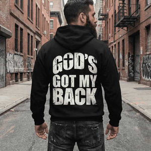 God’s Got My Back Hoodie - Tithe The Day LLC