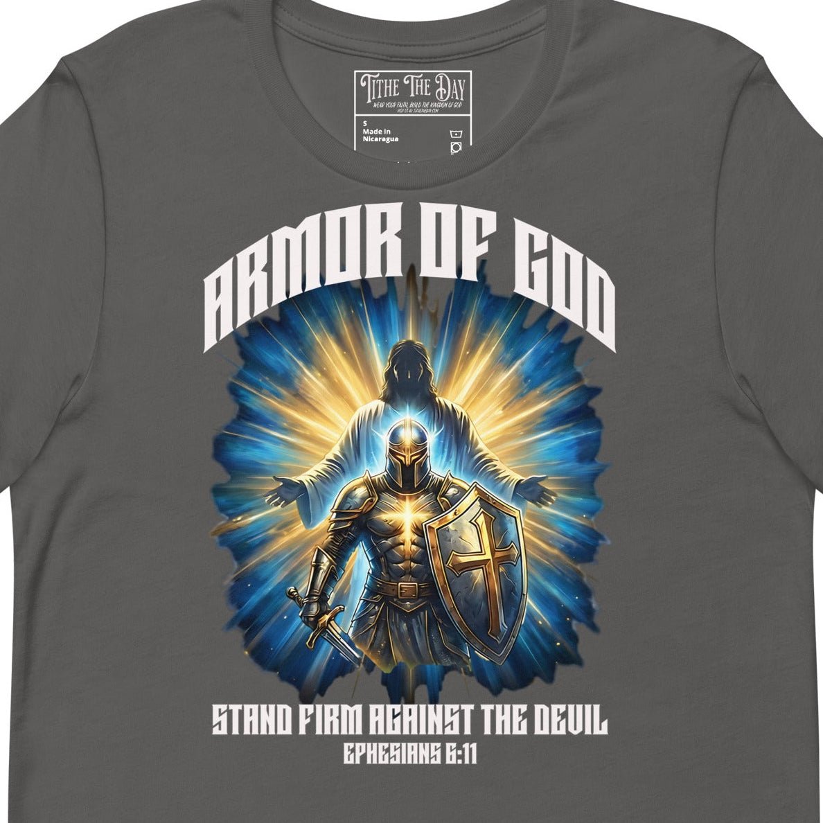 Armor of God T-Shirt - Tithe The Day LLC