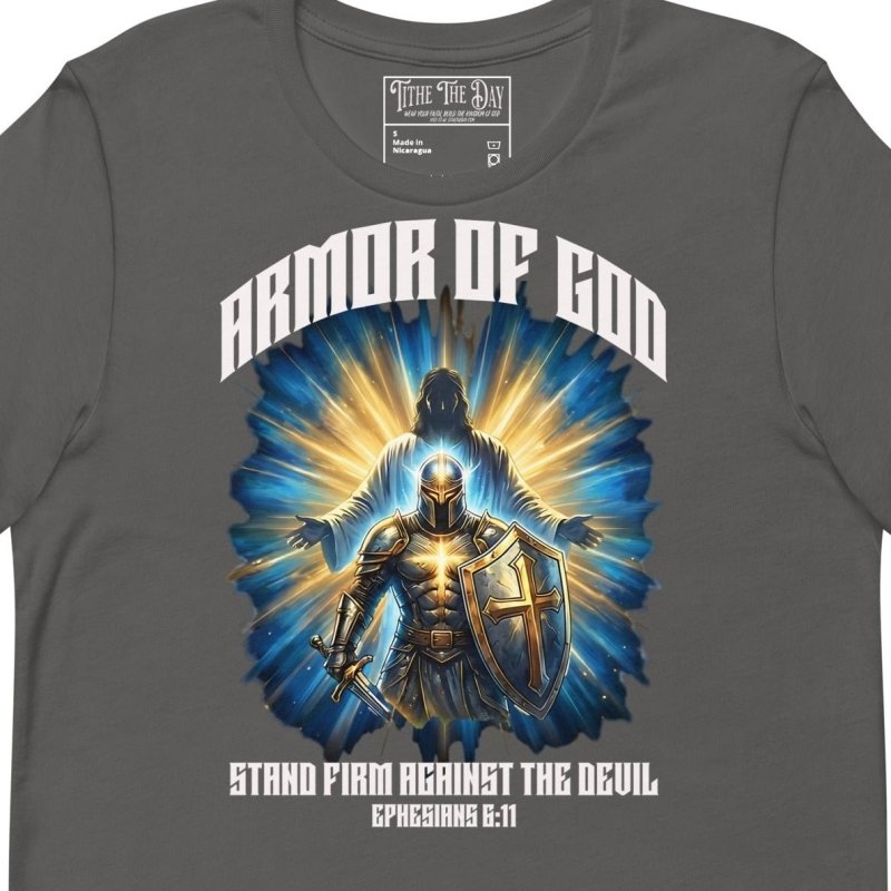 Armor of God T-Shirt - Tithe The Day LLC