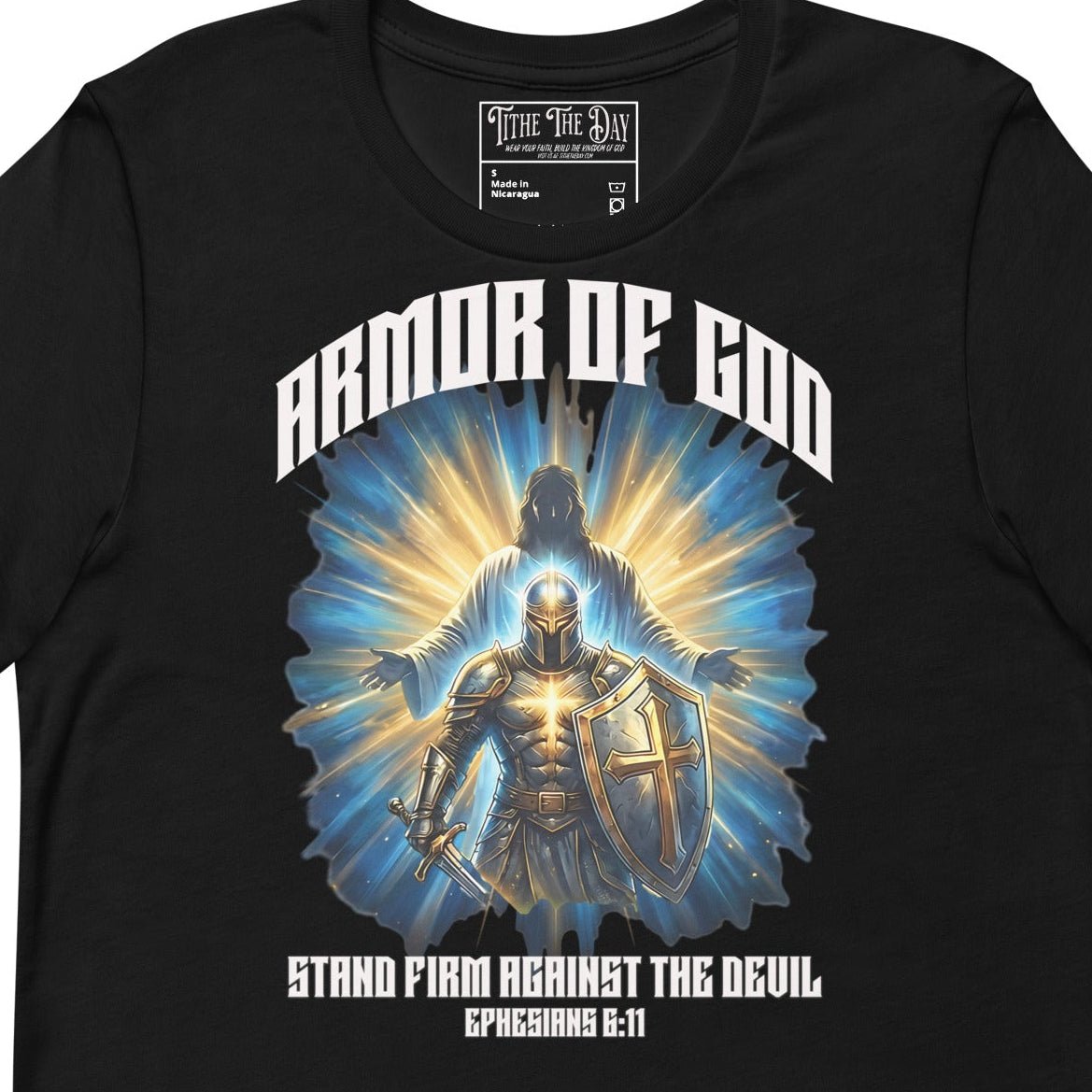 Armor of God T-Shirt - Tithe The Day LLC