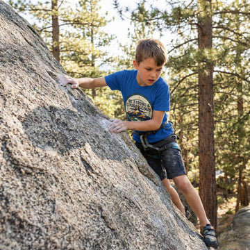 Be Strong & Courageous" Youth Tee | Joshua 1:9 Christian Apparel