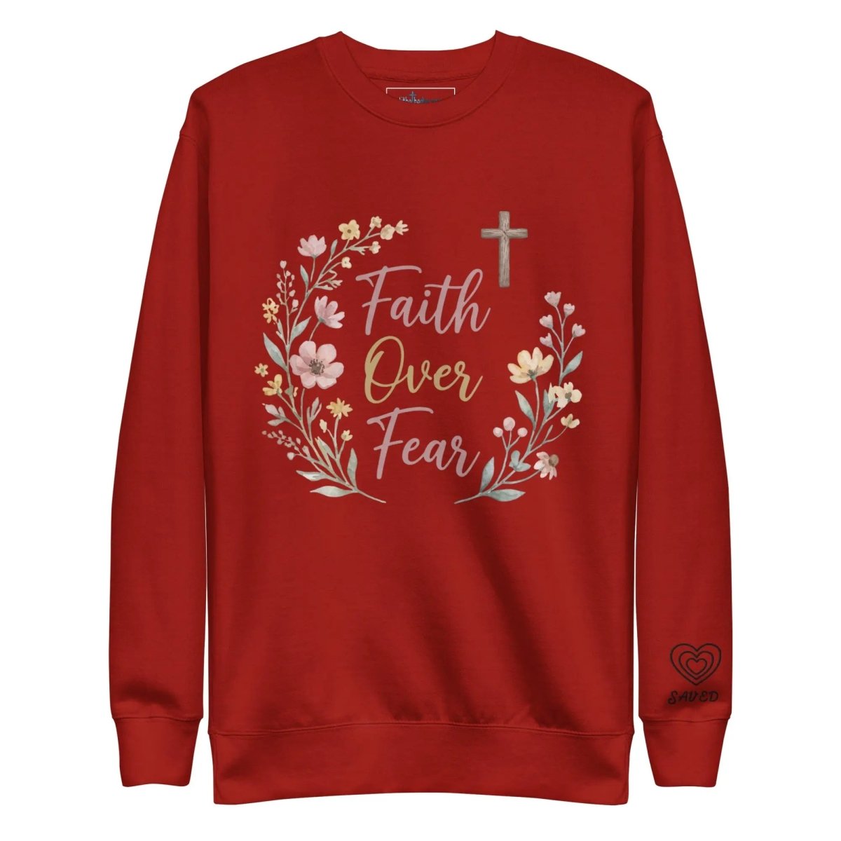 Faith Over Fear Sweatshirt - Tithe The Day LLC