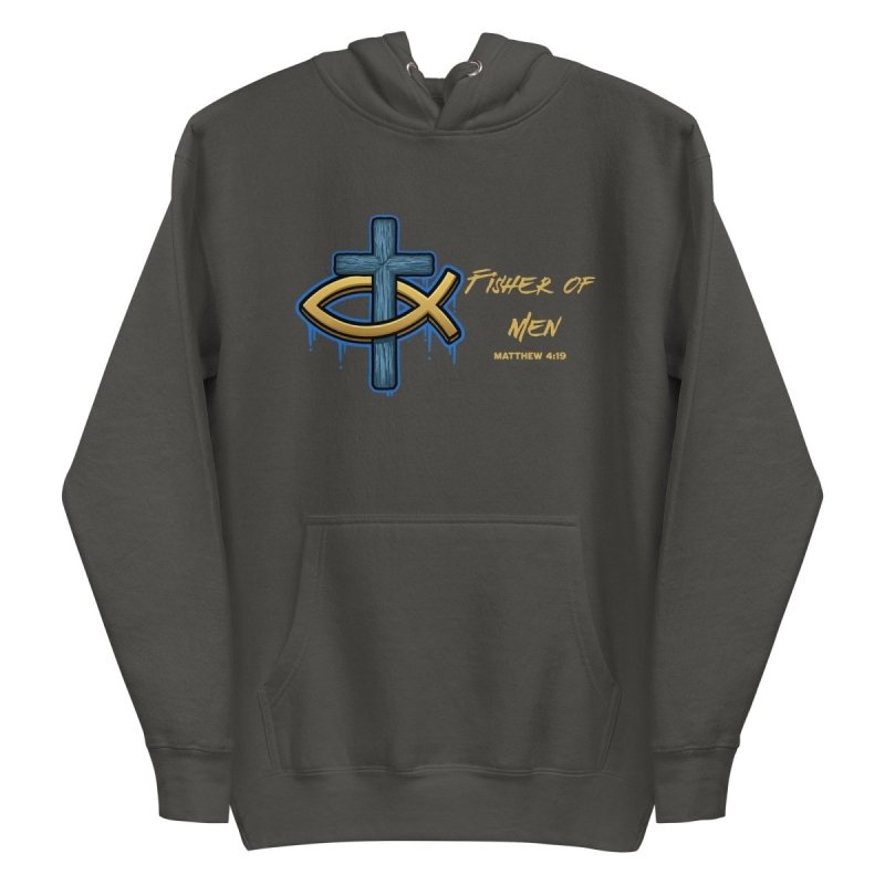 Fisher of Men // Premium Faith Hoodie - Tithe The Day LLC