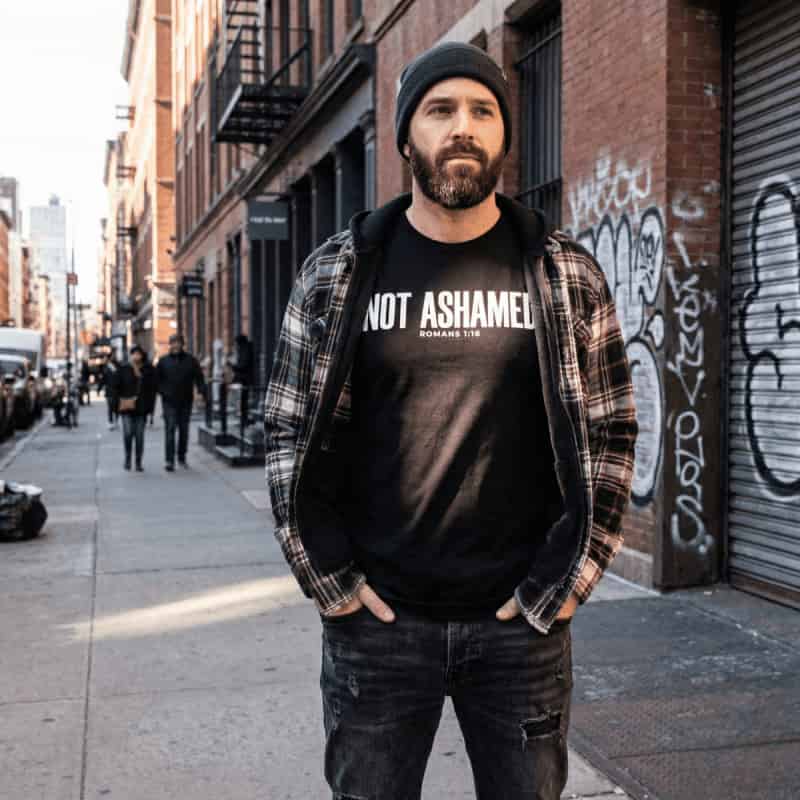 Not Ashamed T-Shirt - Tithe The Day LLC
