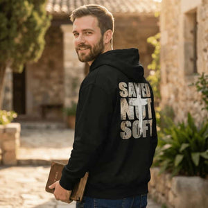 Saved Not Soft Hoodie - Tithe The Day LLC