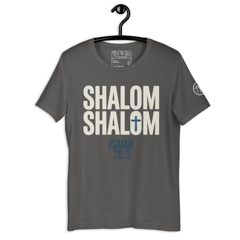 Shalom Shalom Streetwear Tee - Tithe The Day LLC