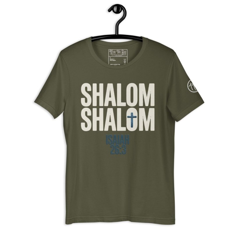 Shalom Shalom Streetwear Tee - Tithe The Day LLC