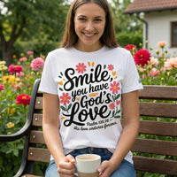 Smile You Have God’s Love T-Shirt - Tithe The Day LLC