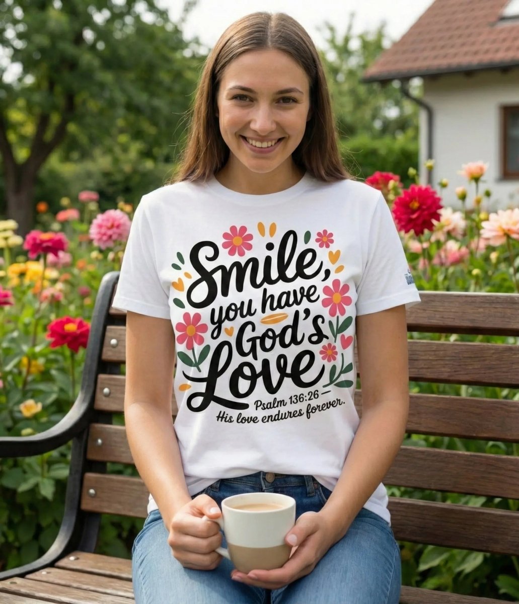 Smile You Have God’s Love T-Shirt - Tithe The Day LLC