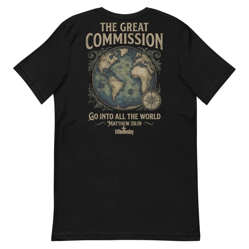 The Great Commission T-Shirt - Tithe The Day LLC
