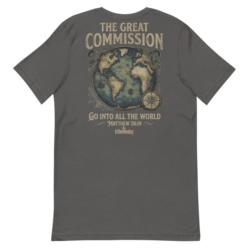 The Great Commission T-Shirt - Tithe The Day LLC
